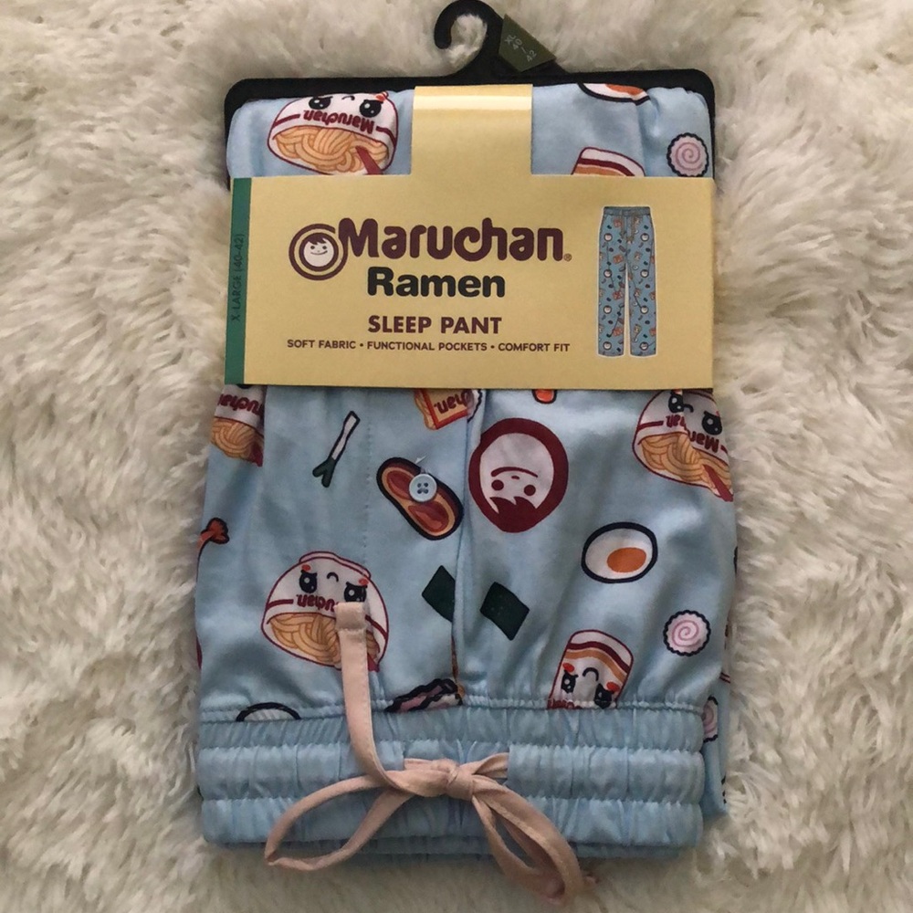 🍜 Marchan Ramen PJ’s Sleep 💤 Pant Men’s XL 🍜